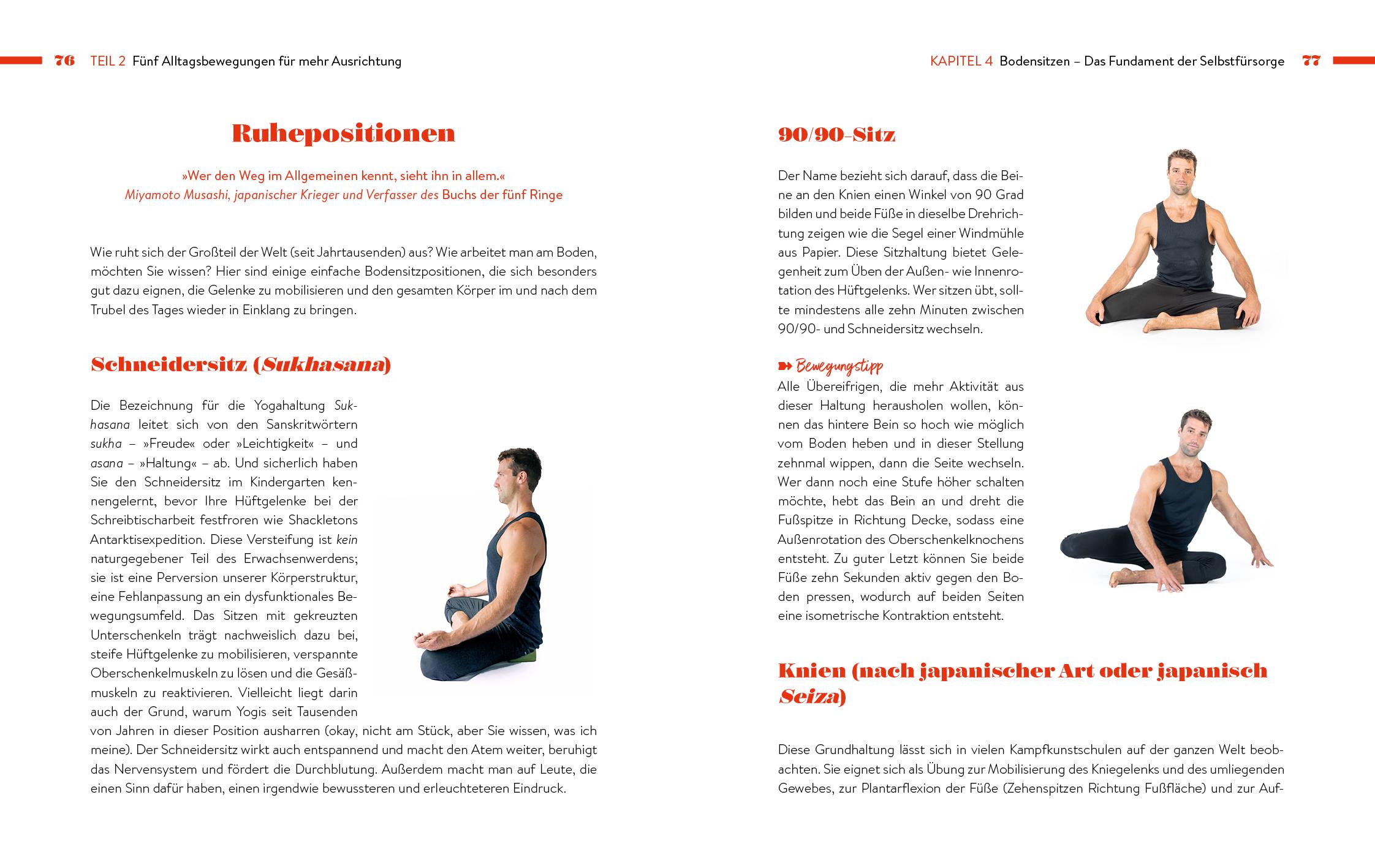 Beispielinhalt (Bild) Body Alignment