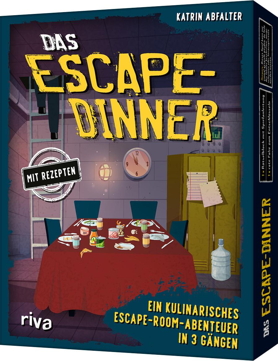 Vorderes Coverbild Das Escape-Dinner - Ein kulinarisches Escape-Room-Abenteuer in 3 Gängen