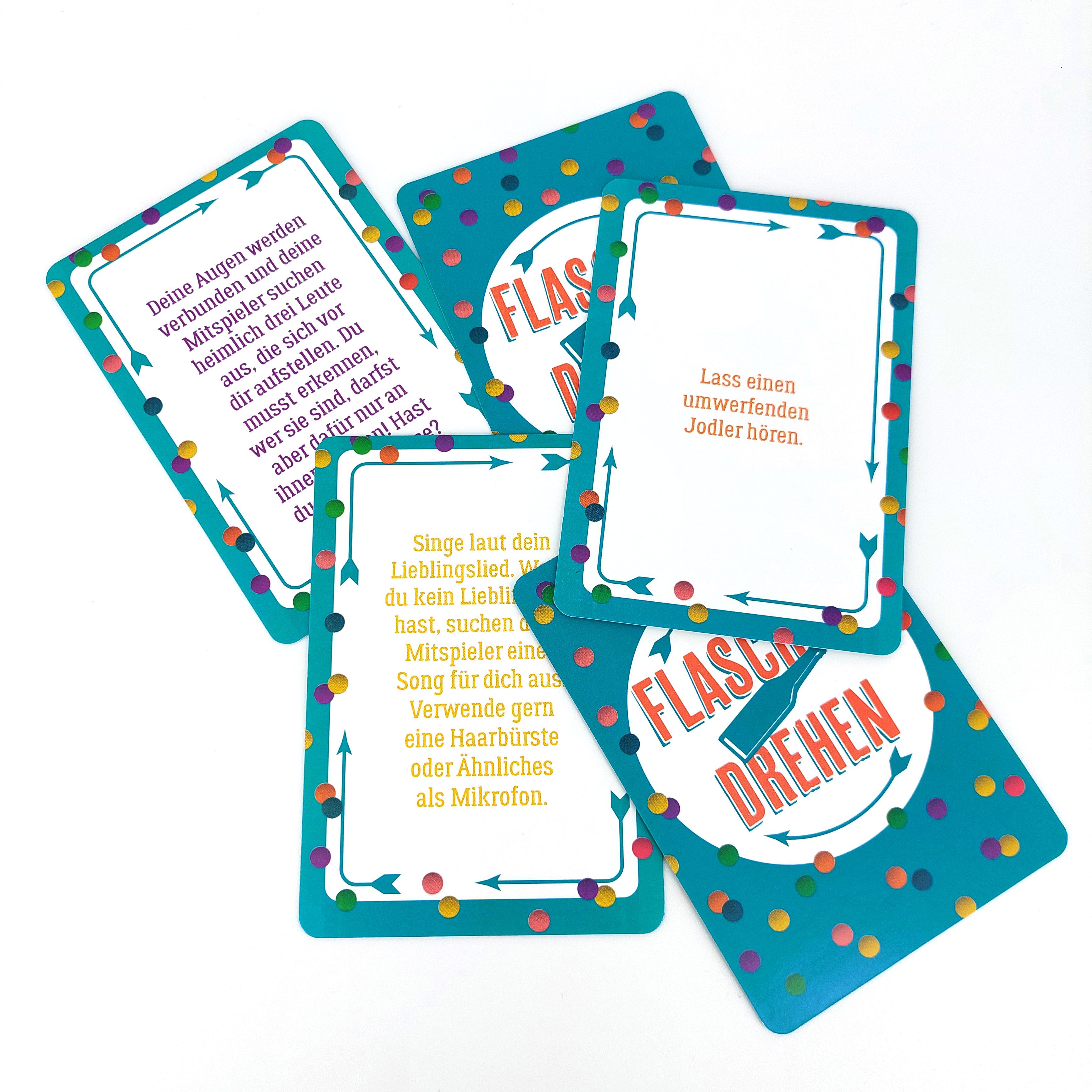 Beispielinhalt (Bild) Flaschendrehen