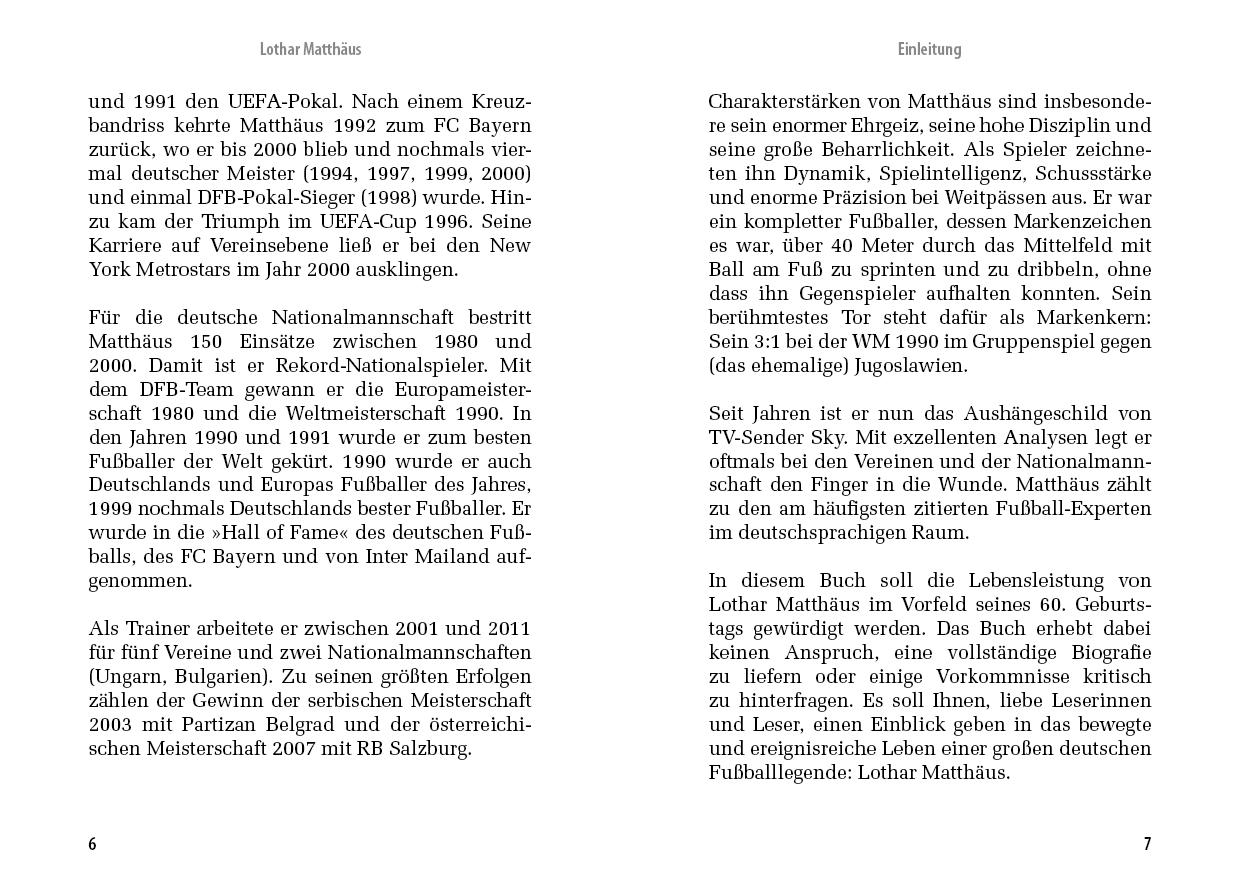 Beispielinhalt (Bild) Lothar Matthäus