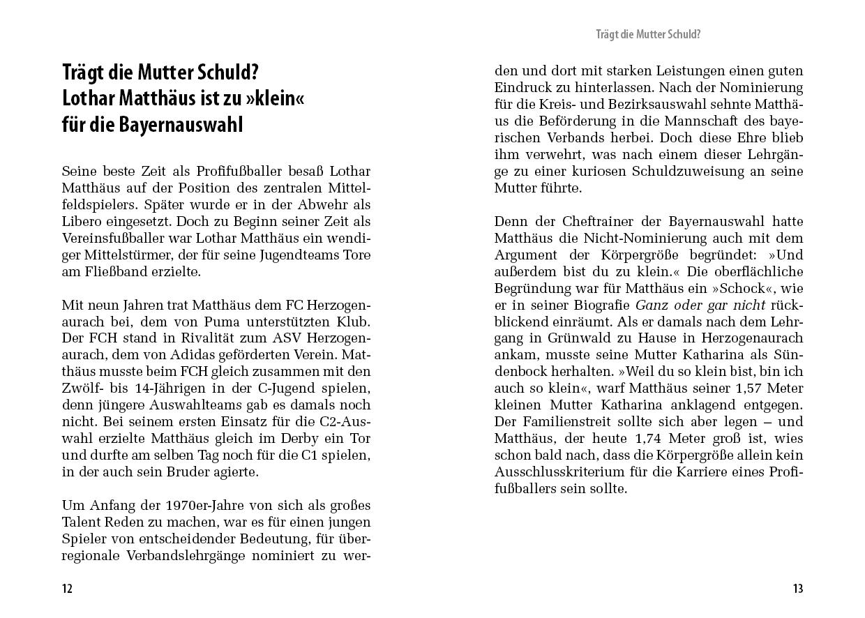 Beispielinhalt (Bild) Lothar Matthäus