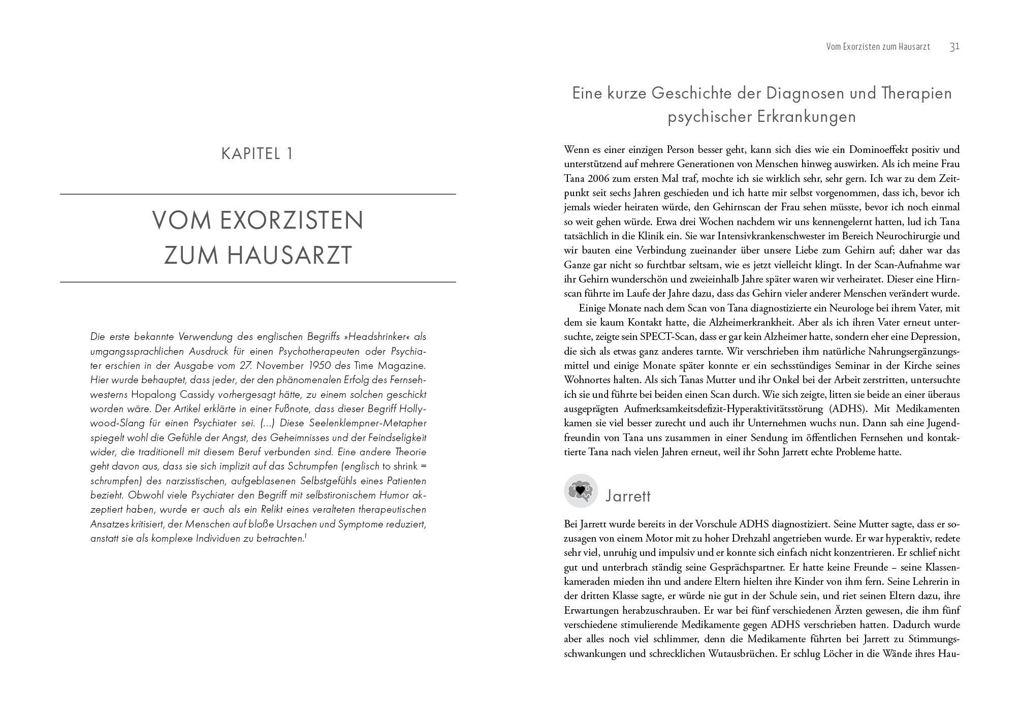 Beispielinhalt (Bild) Gesundes Gehirn - gesunde Psyche