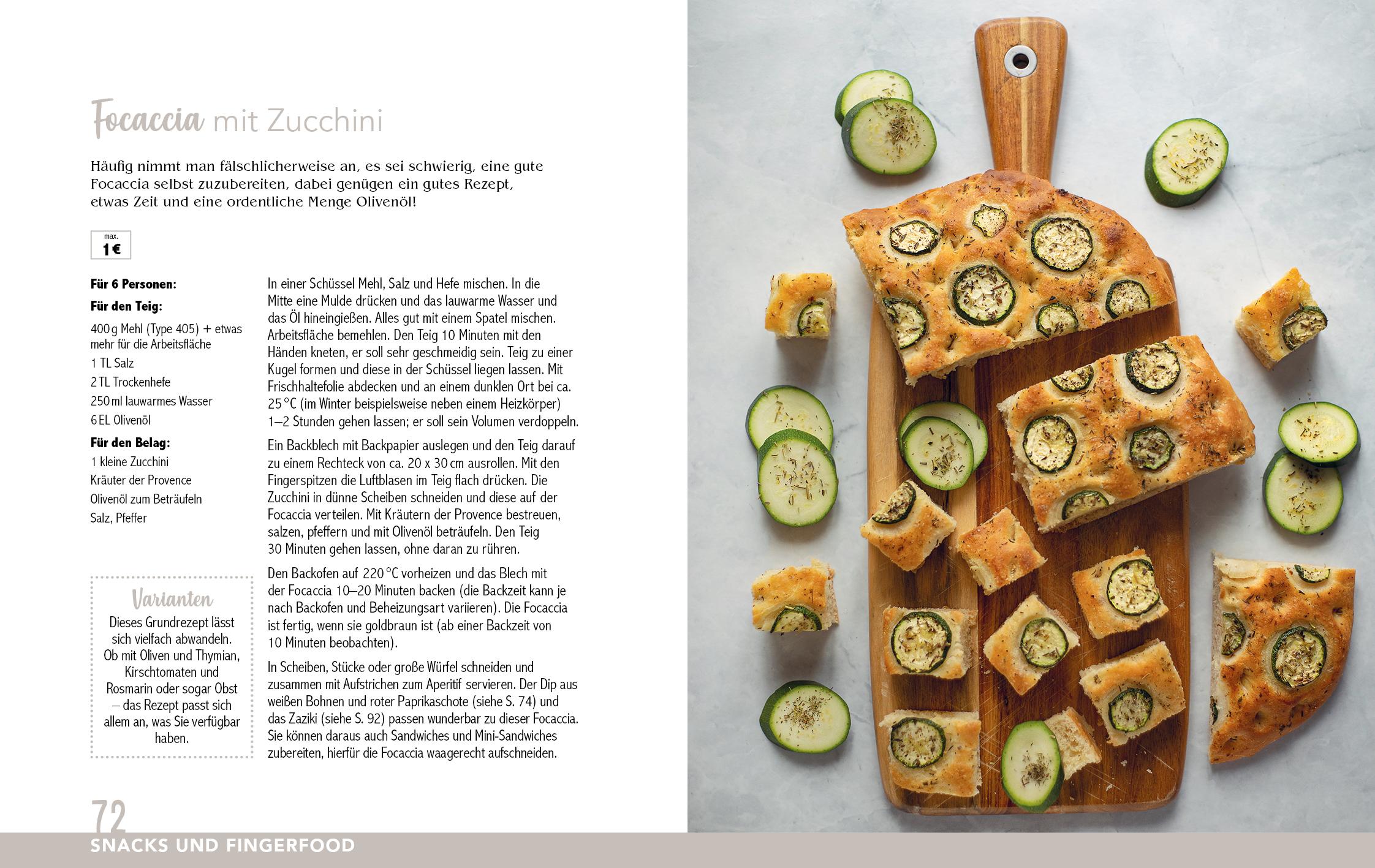 Beispielinhalt (Bild) Vegan & günstig