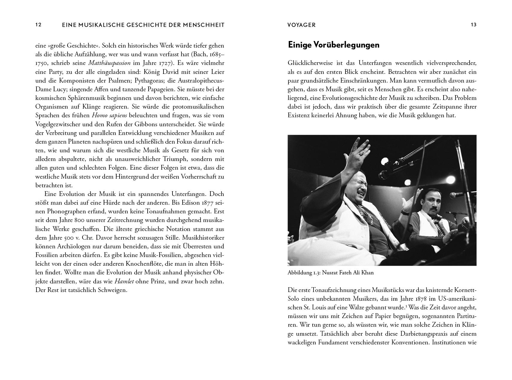 Beispielinhalt (Bild) Eine musikalische Geschichte der Menschheit