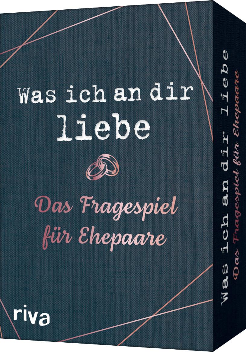 Vorderes Coverbild Was ich an dir liebe - Das Fragespiel für Ehepaare