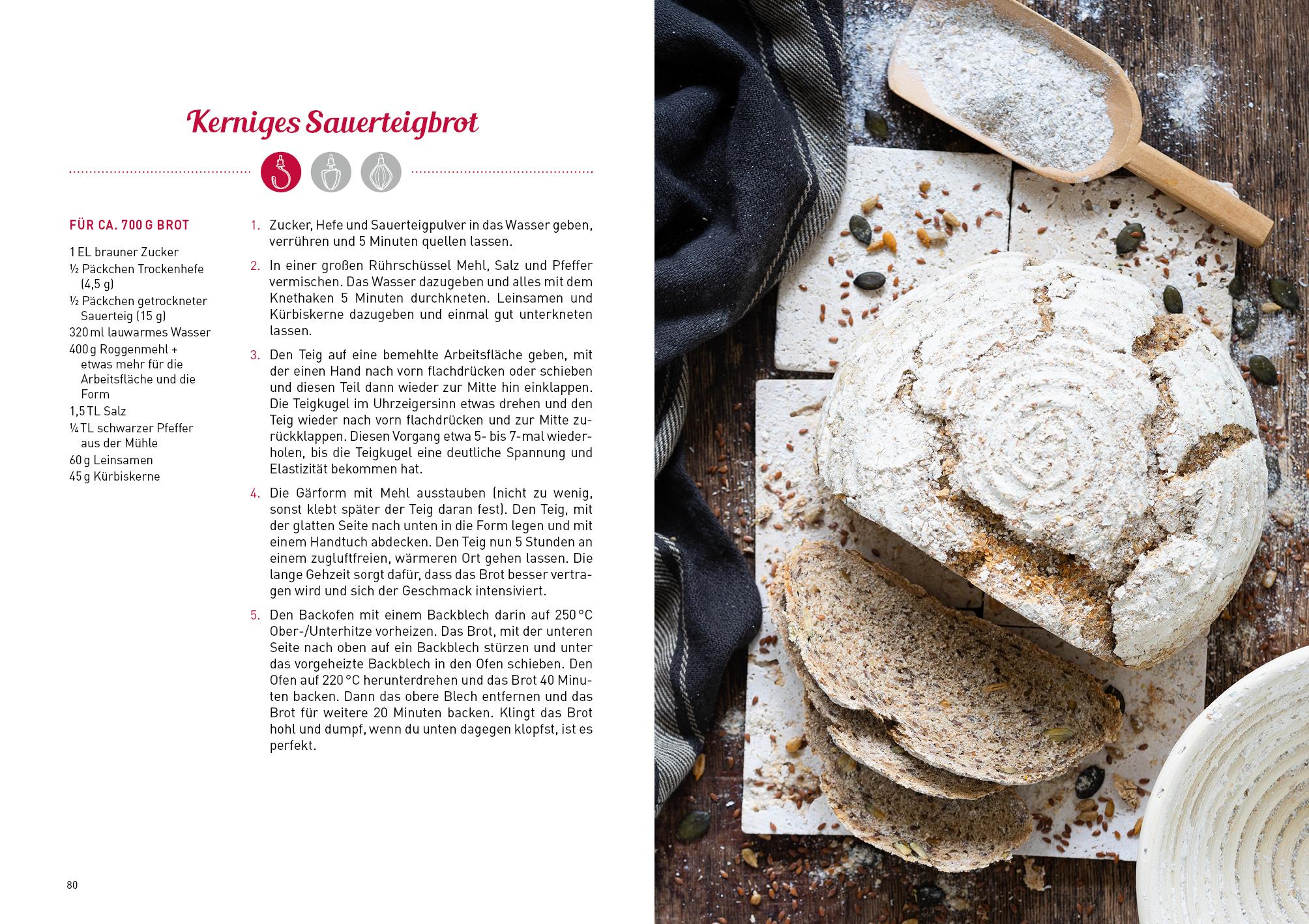 Beispielinhalt (Bild) Backen mit der KitchenAid