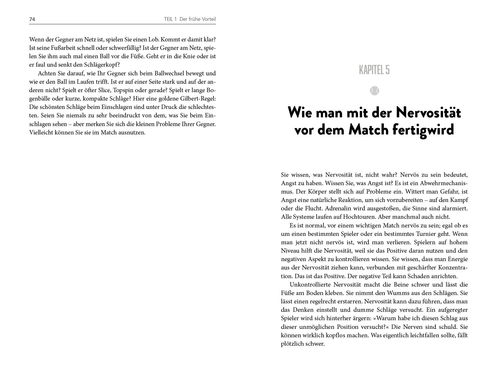 Beispielinhalt (Bild) Winning Ugly - Mentale Kriegsführung im Tennis