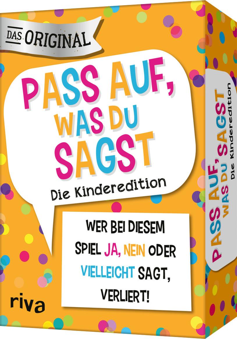 Vorderes Coverbild Pass auf, was du sagst - Die Kinderedition