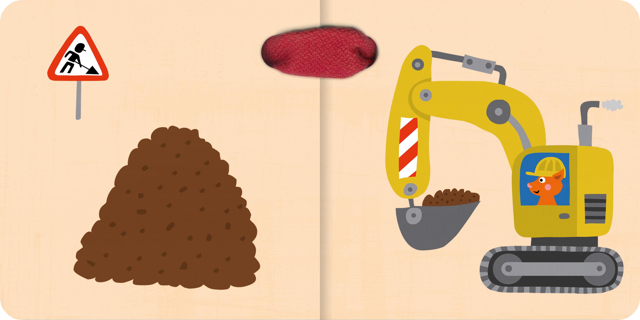 Beispielinhalt (Bild) Kleine bunte Welt - Fahrzeuge & Baustelle