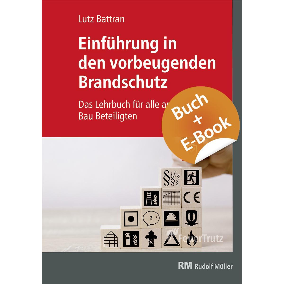 Vorderes Coverbild Einführung in den vorbeugenden Brandschutz - mit E-Book (PDF)