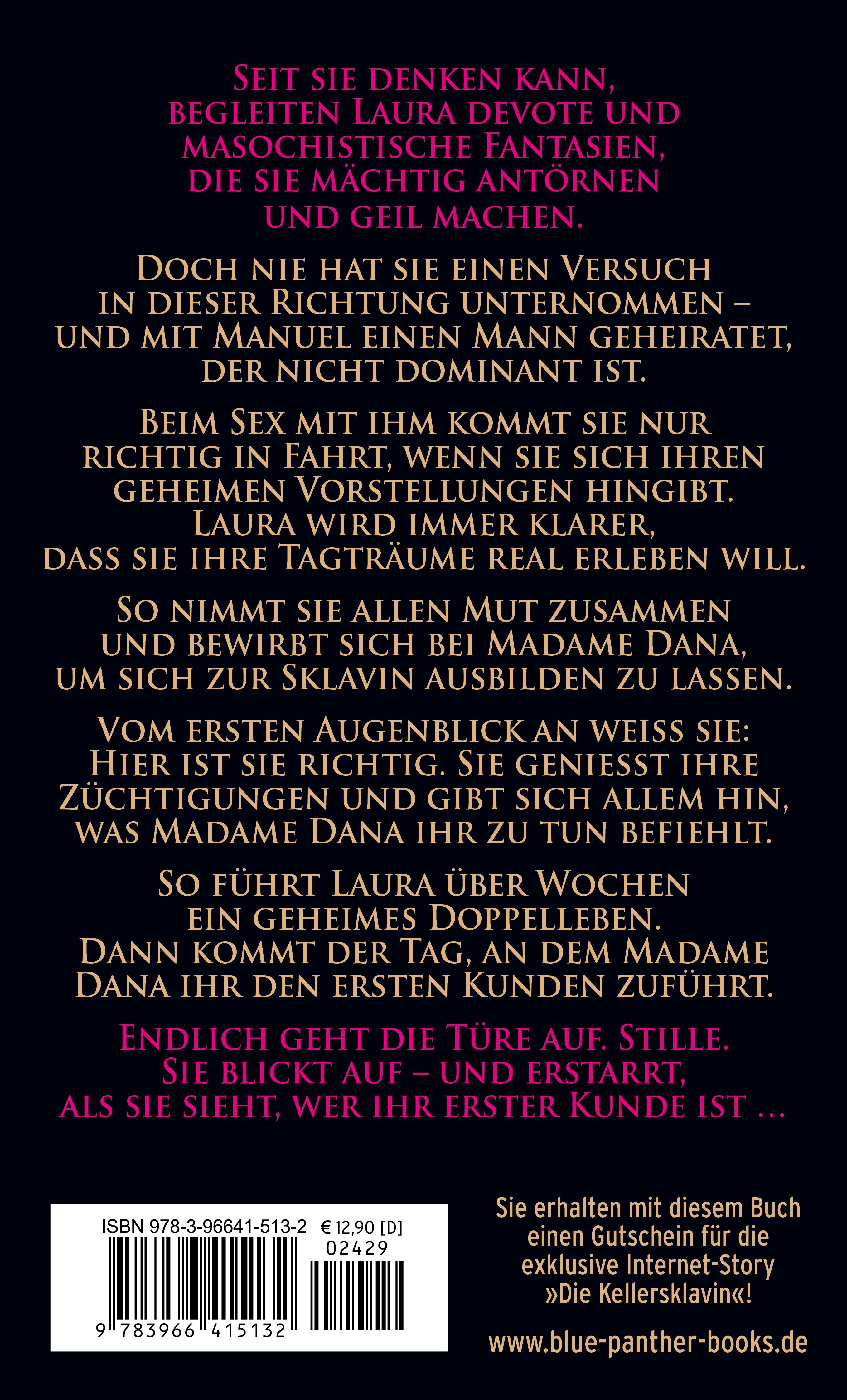 Rückseitencover Zur Sklavin erzogen | Erotischer SM-Roman