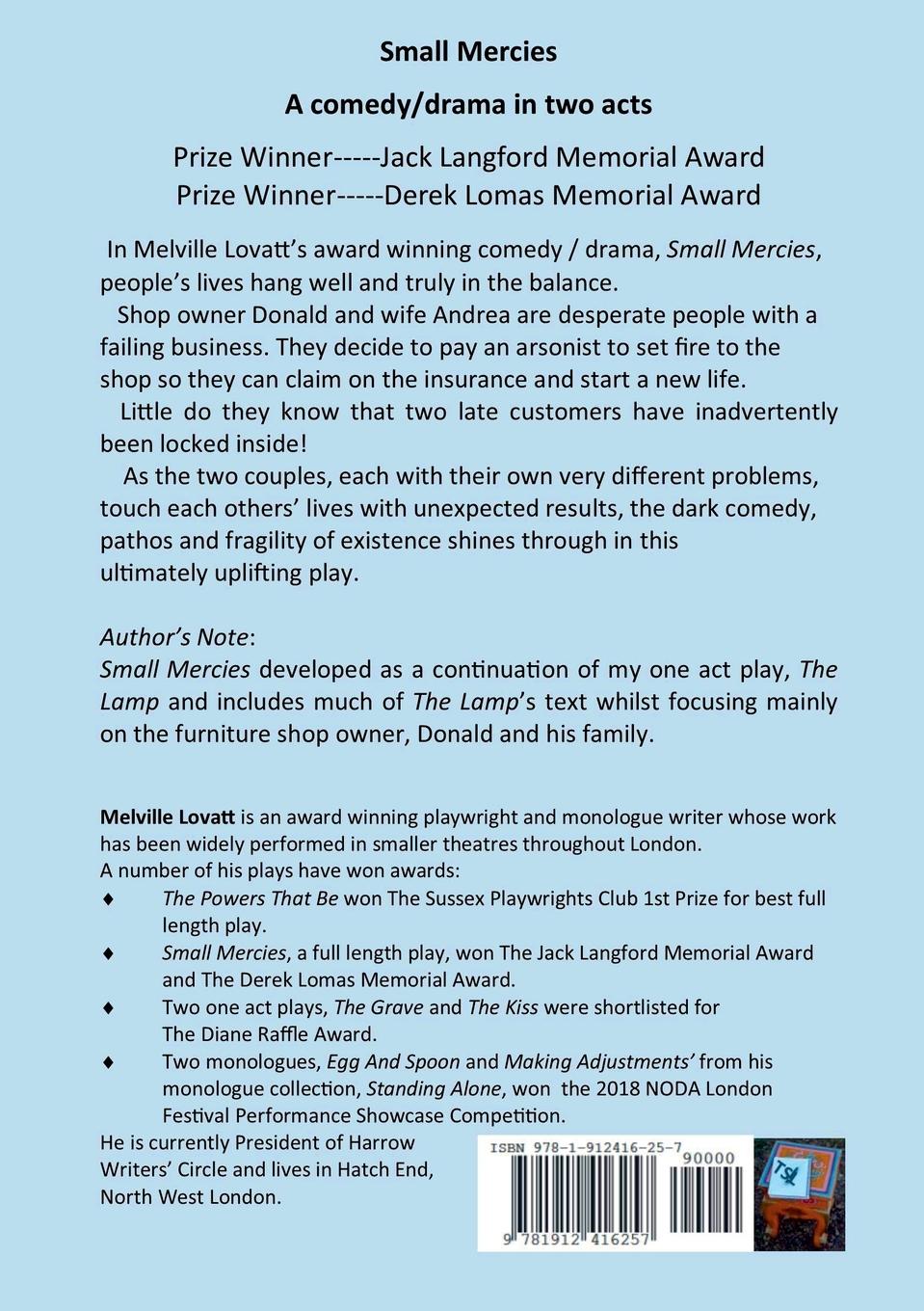 Rückseitencover Small Mercies