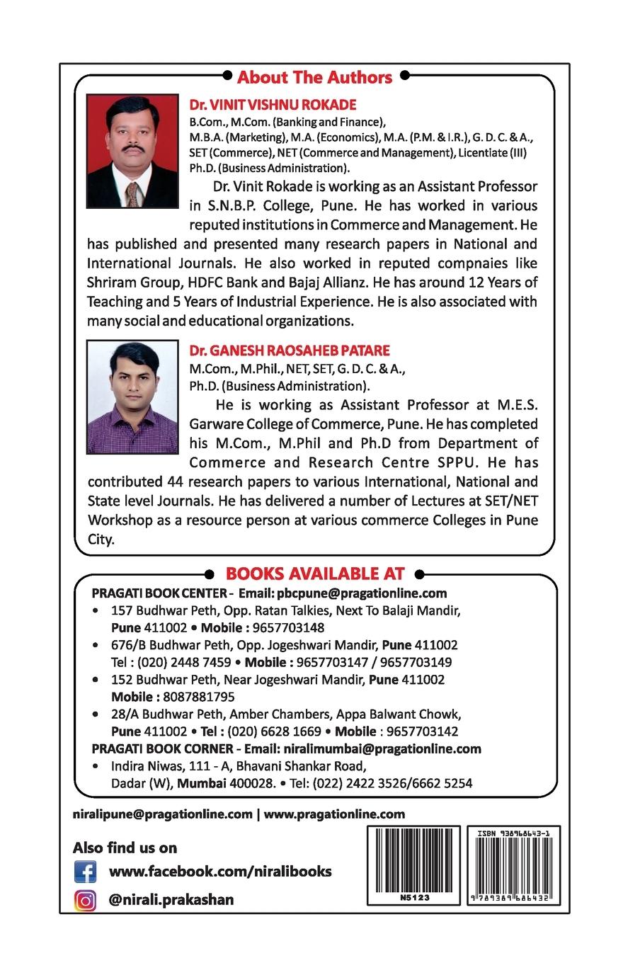 Rückseitencover BUSINESS ENVIRONMENT AND ENTREPRENEURSHIP -- II