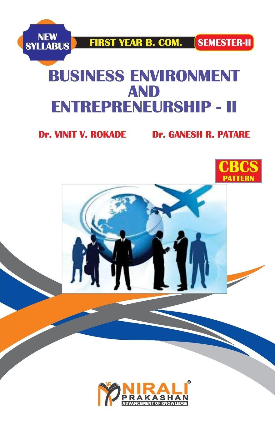 Vorderes Coverbild BUSINESS ENVIRONMENT AND ENTREPRENEURSHIP -- II