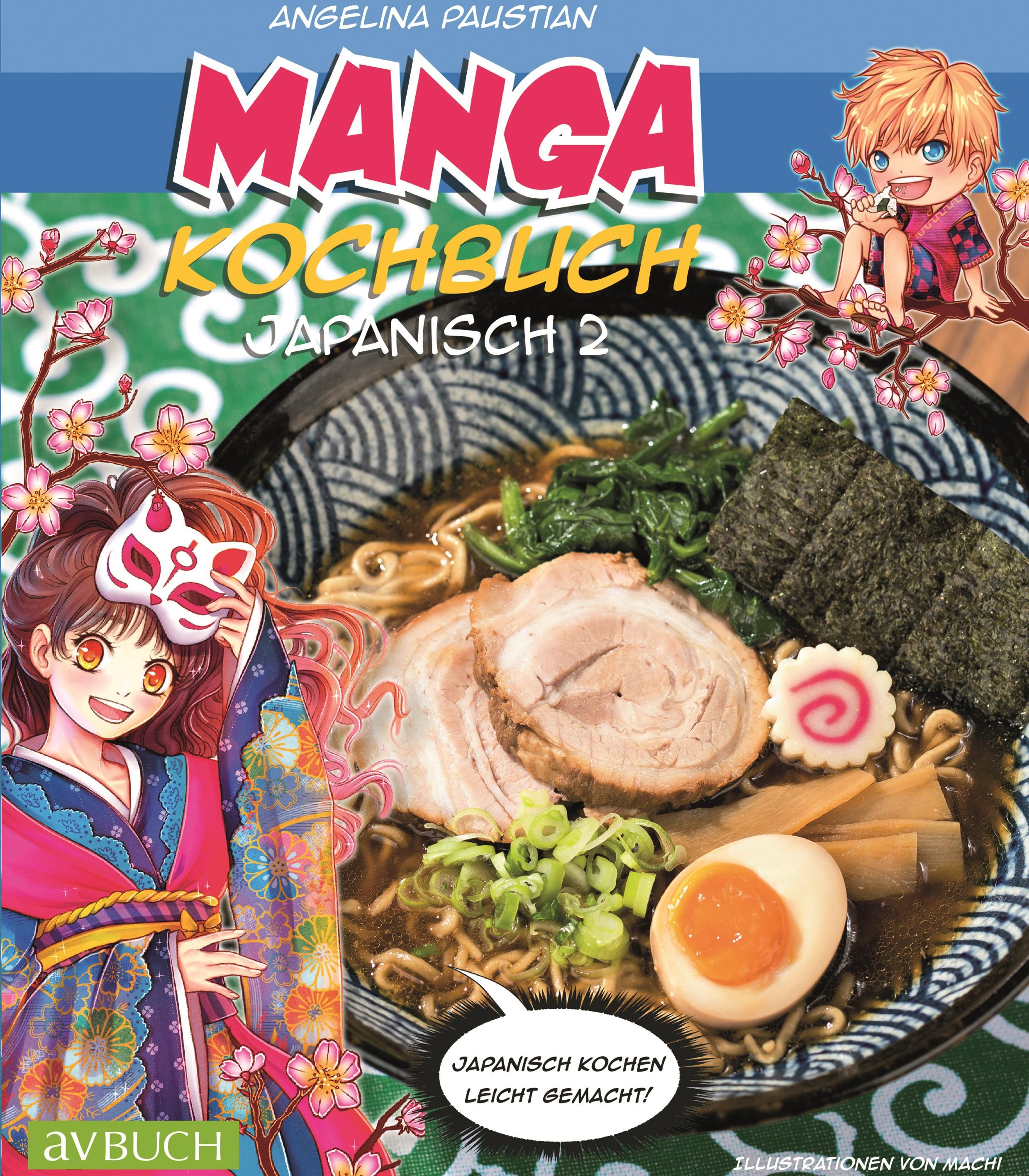 Vorderes Coverbild Manga Kochbuch Japanisch 2