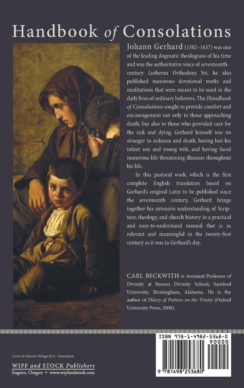 Rückseitencover Handbook of Consolations