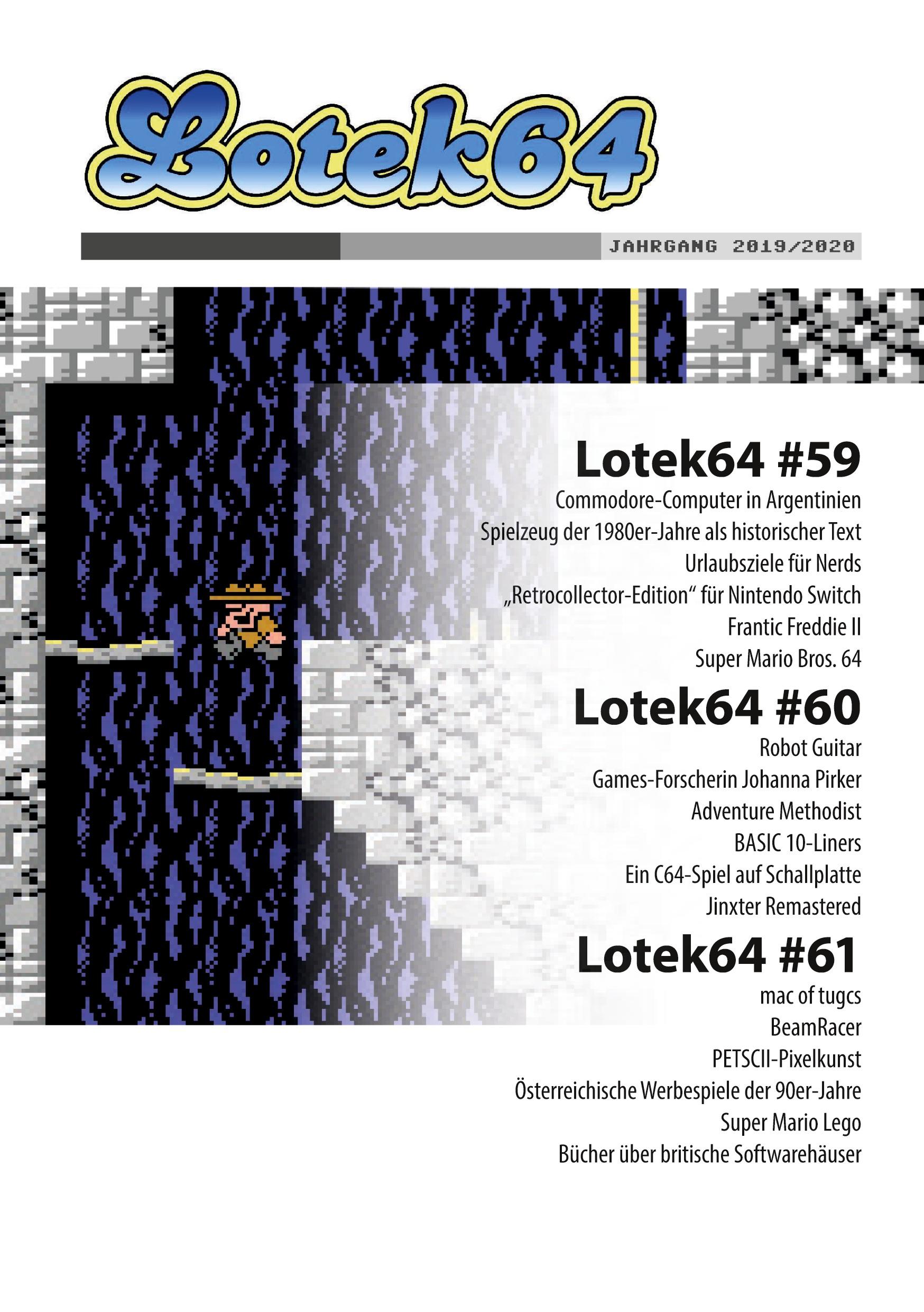 Vorderes Coverbild Lotek64 #2019/2020