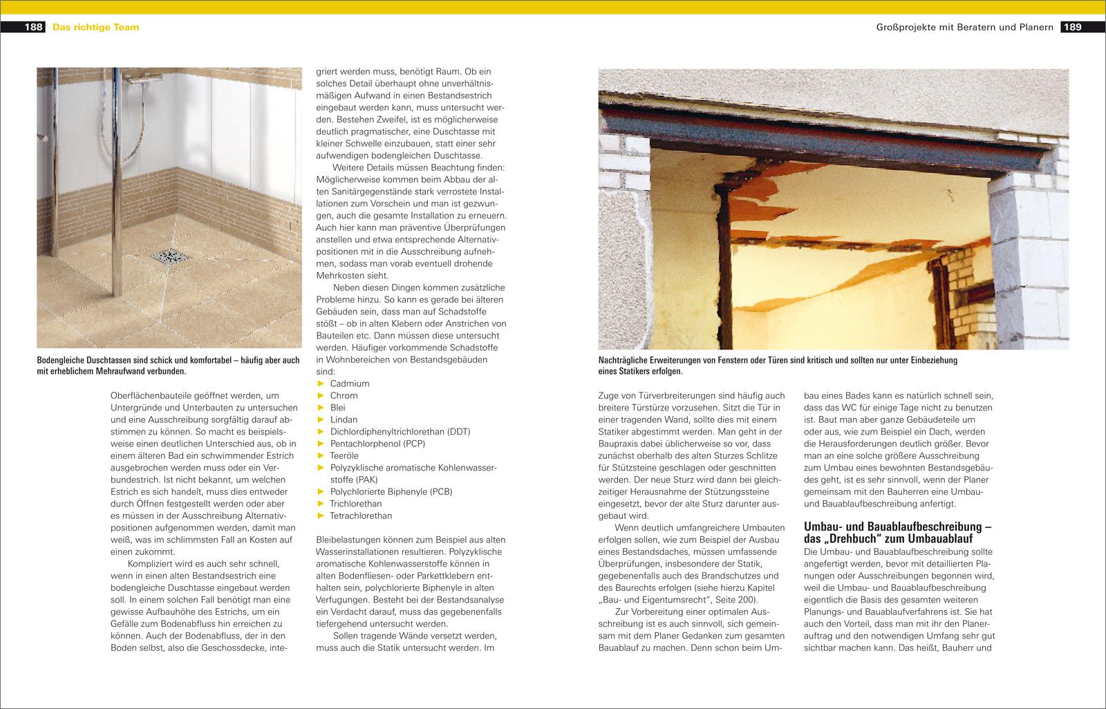 Beispielinhalt (Bild) Handbuch Sanieren und Modernisieren
