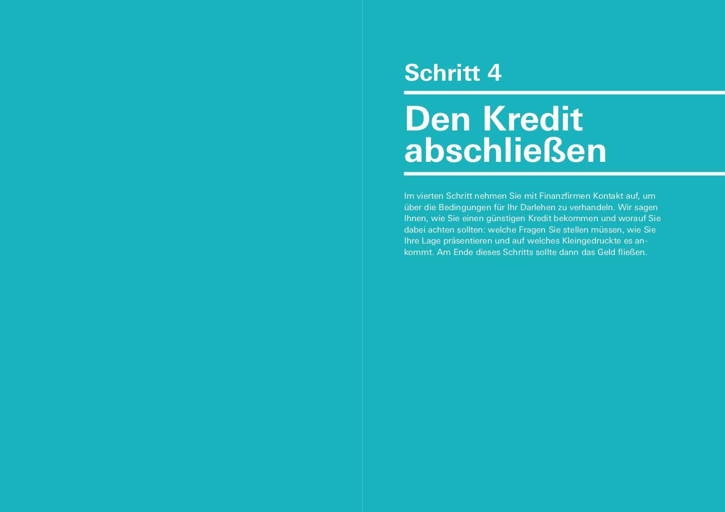Beispielinhalt (Bild) Immobilienfinanzierung. Das Set