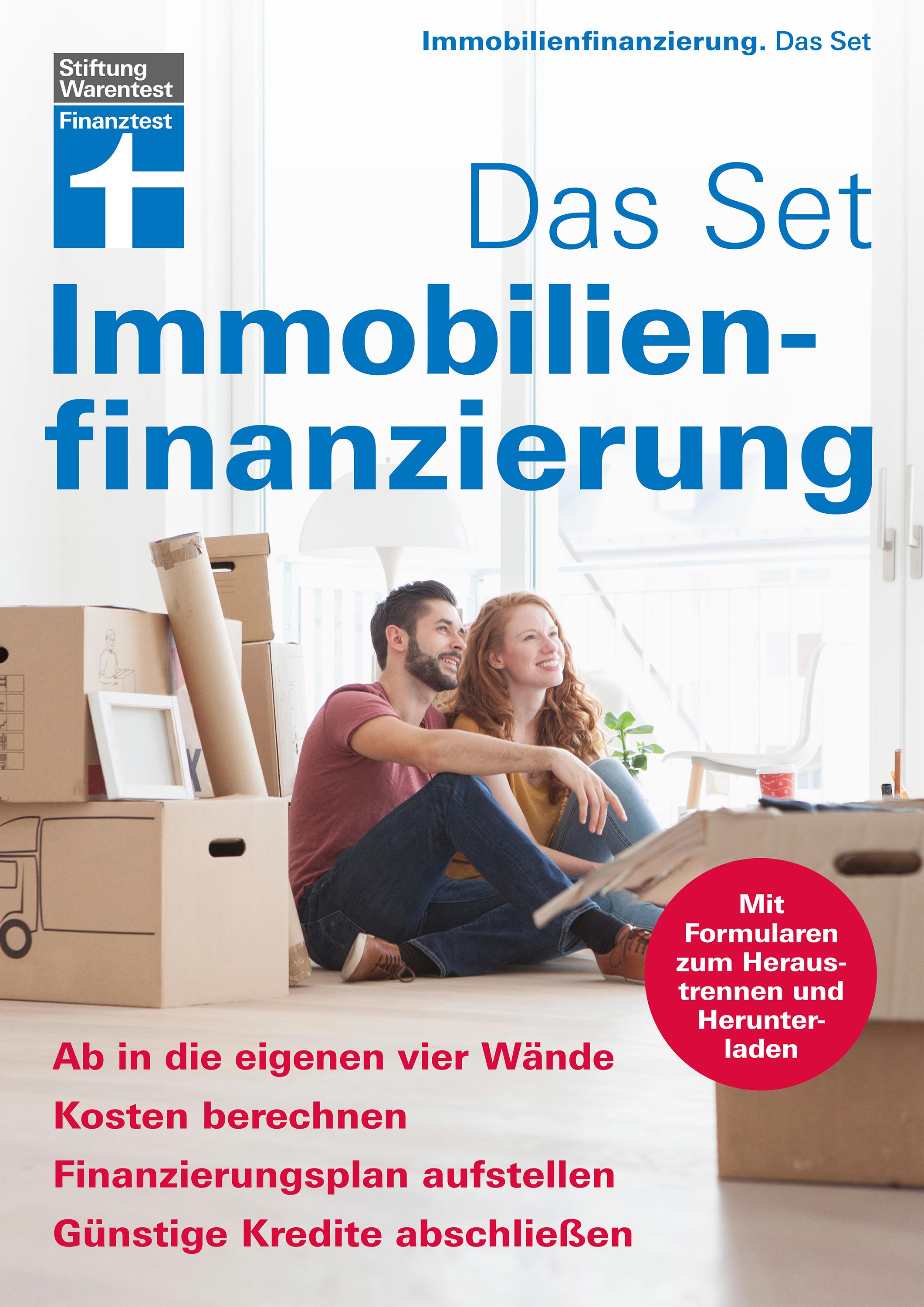 Vorderes Coverbild Immobilienfinanzierung. Das Set