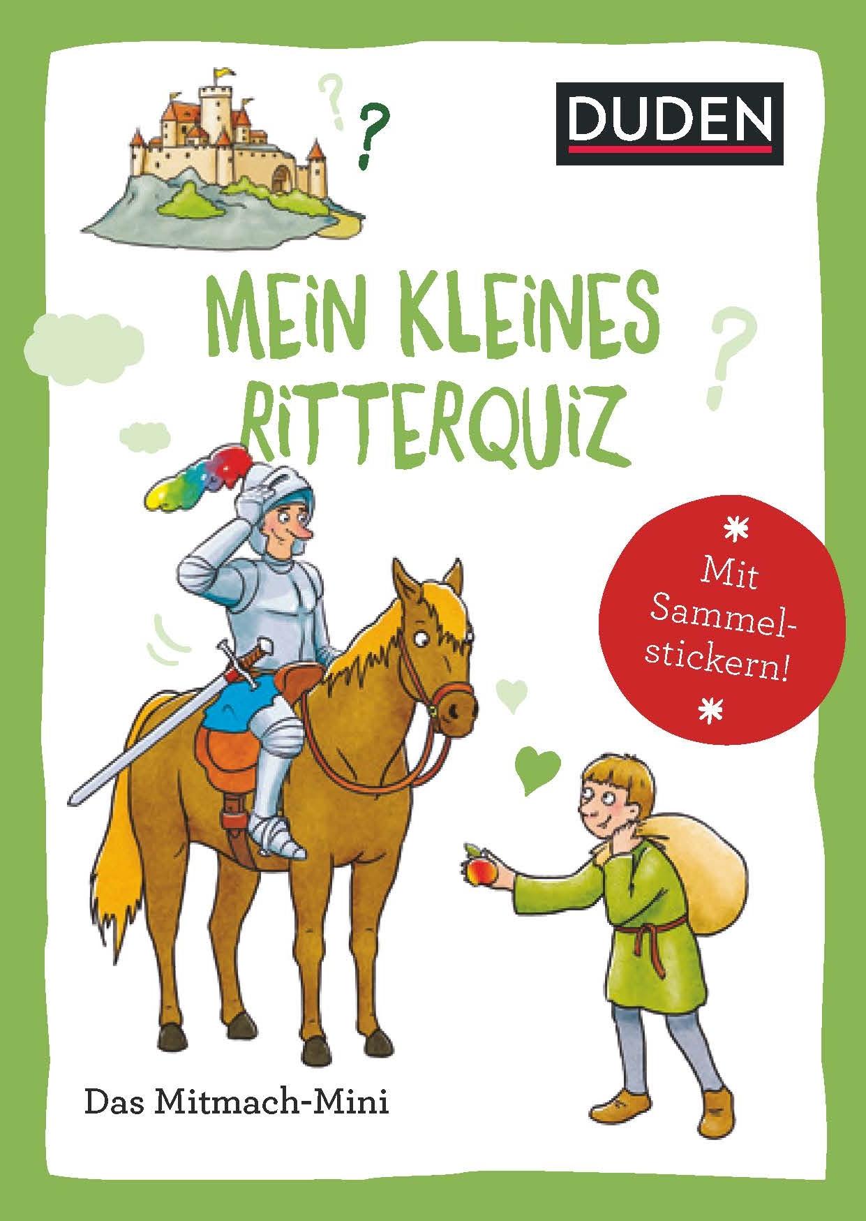 Vorderes Coverbild Duden Minis (Band 42) - Mein kleines Ritterquiz / VE3
