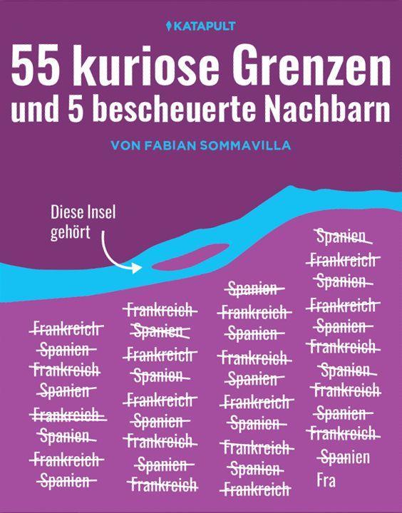 Beispielinhalt (Bild) 55 kuriose Grenzen und 5 bescheuerte Nachbarn