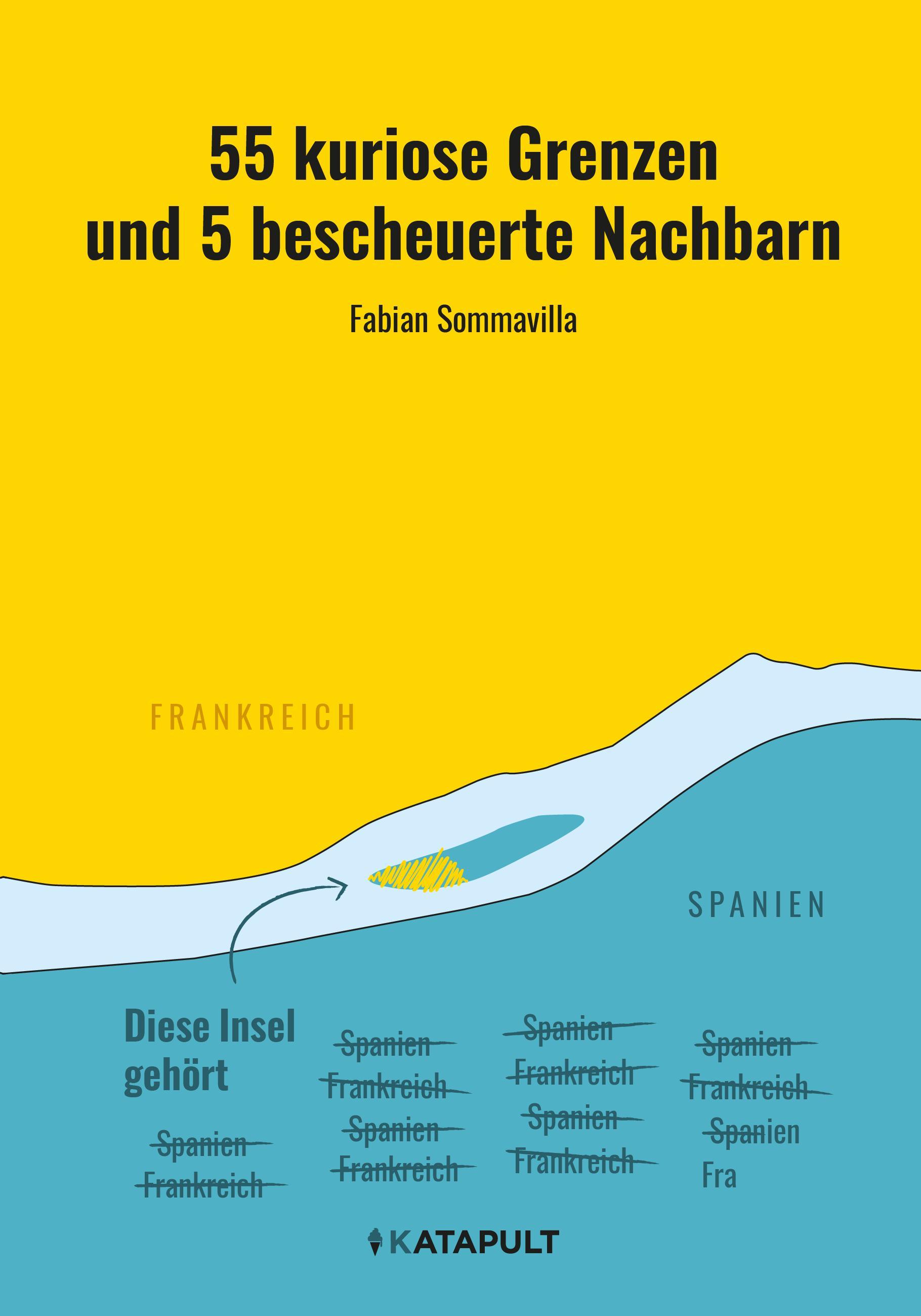 Rückseitencover 55 kuriose Grenzen und 5 bescheuerte Nachbarn
