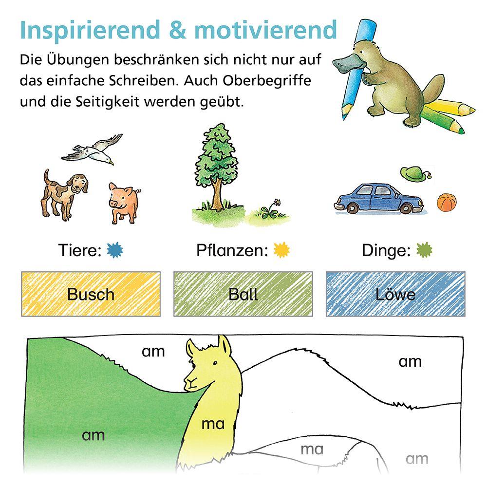 Beispielinhalt (Bild) Rechtschreiben mit Rico Schnabel, Klasse 1