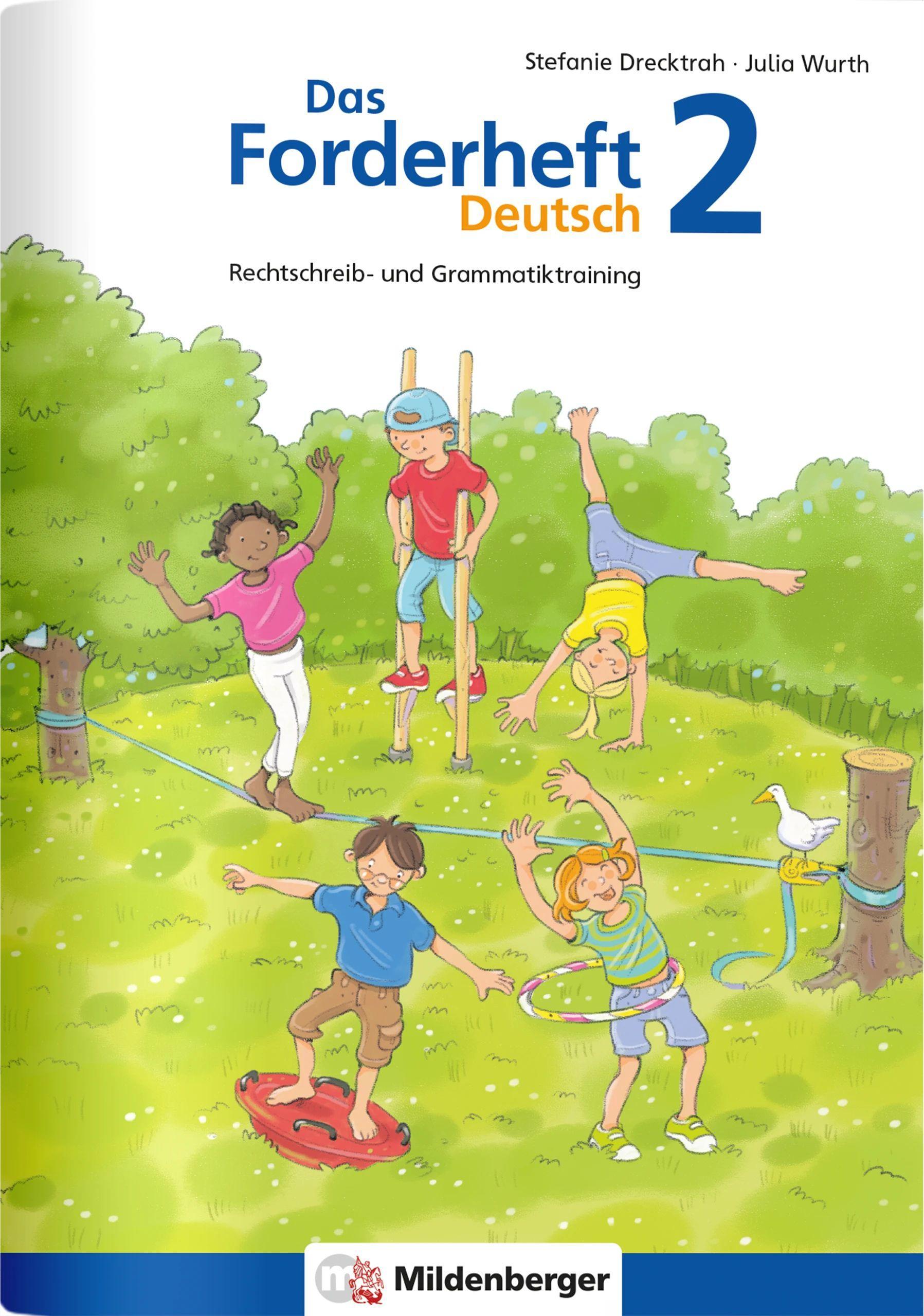 Vorderes Coverbild Das Forderheft Deutsch 2