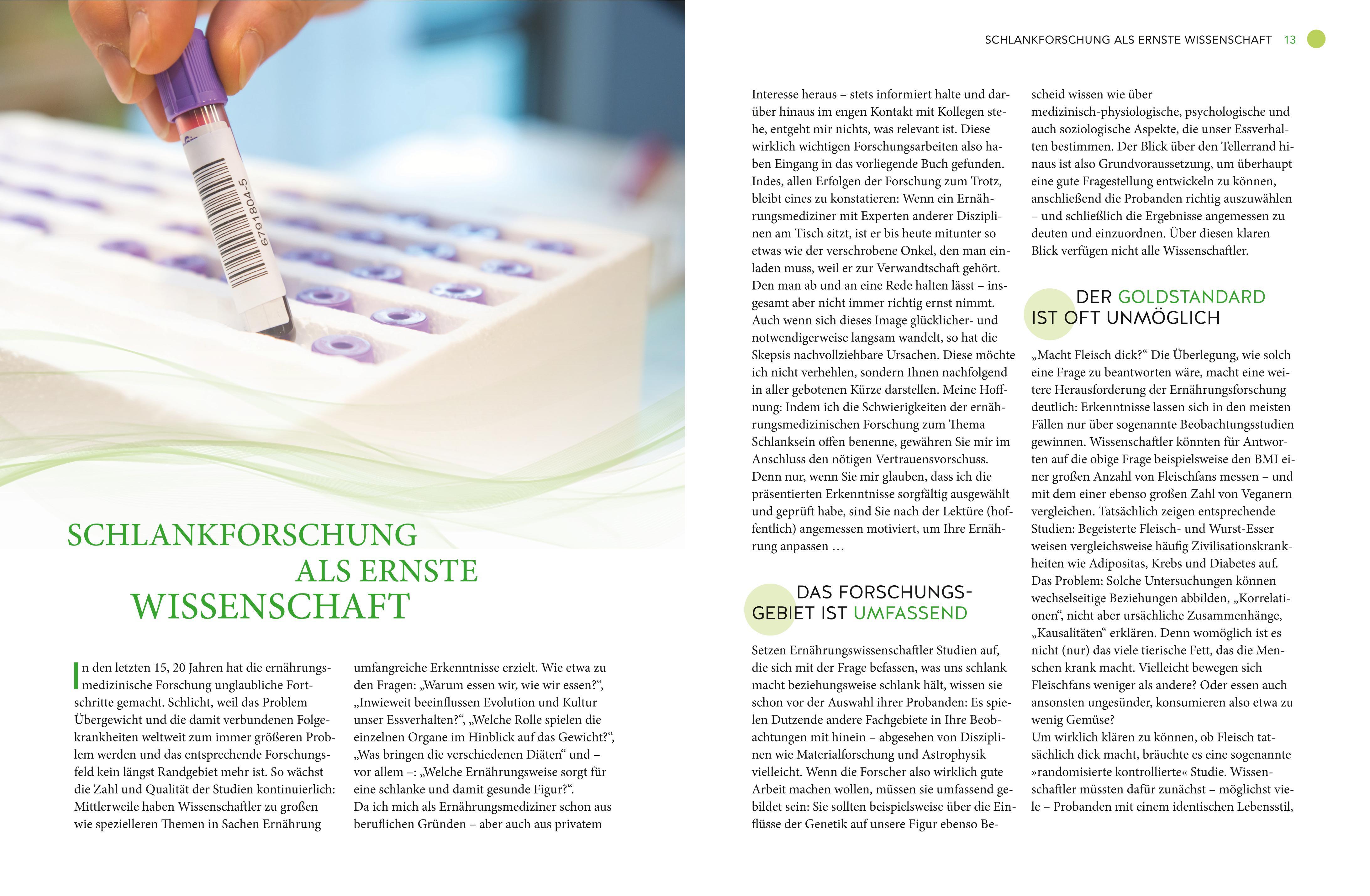 Beispielinhalt (Bild) Der ultimative Schlankheitscode