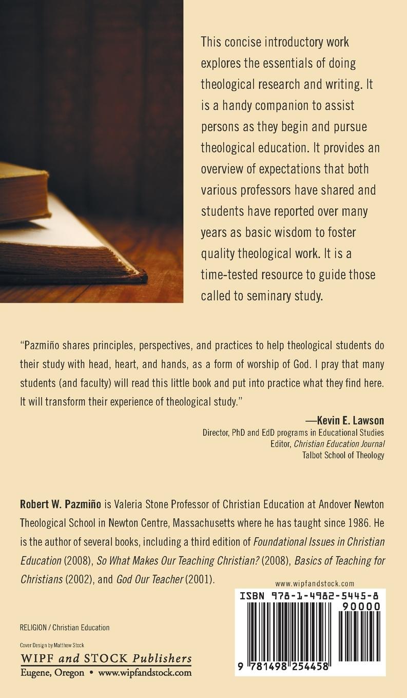 Rückseitencover Doing Theological Research