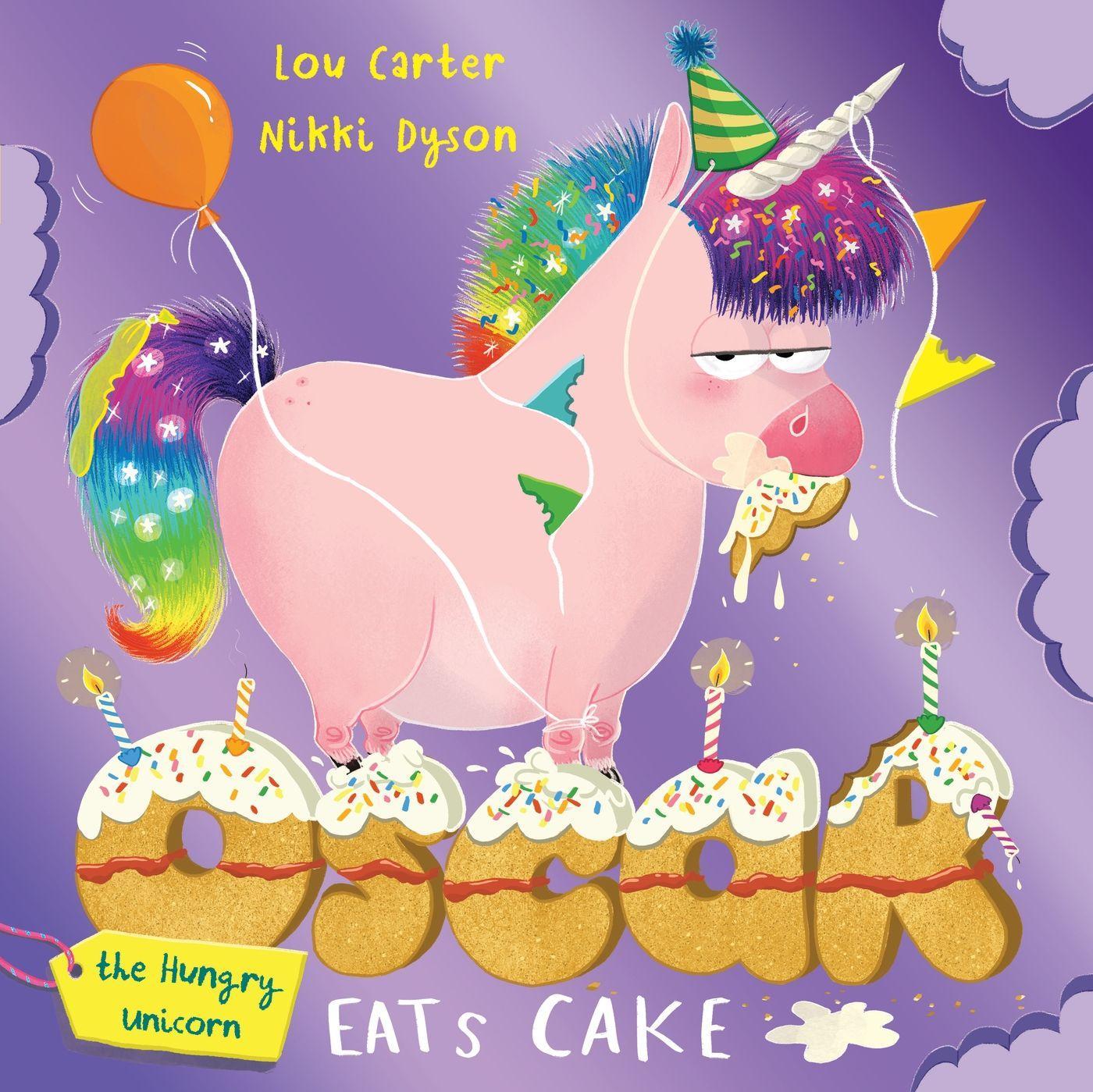 Vorderes Coverbild Oscar the Hungry Unicorn Eats Cake