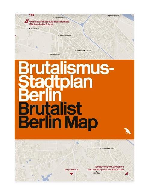 Vorderes Coverbild Brutalist Berlin Map