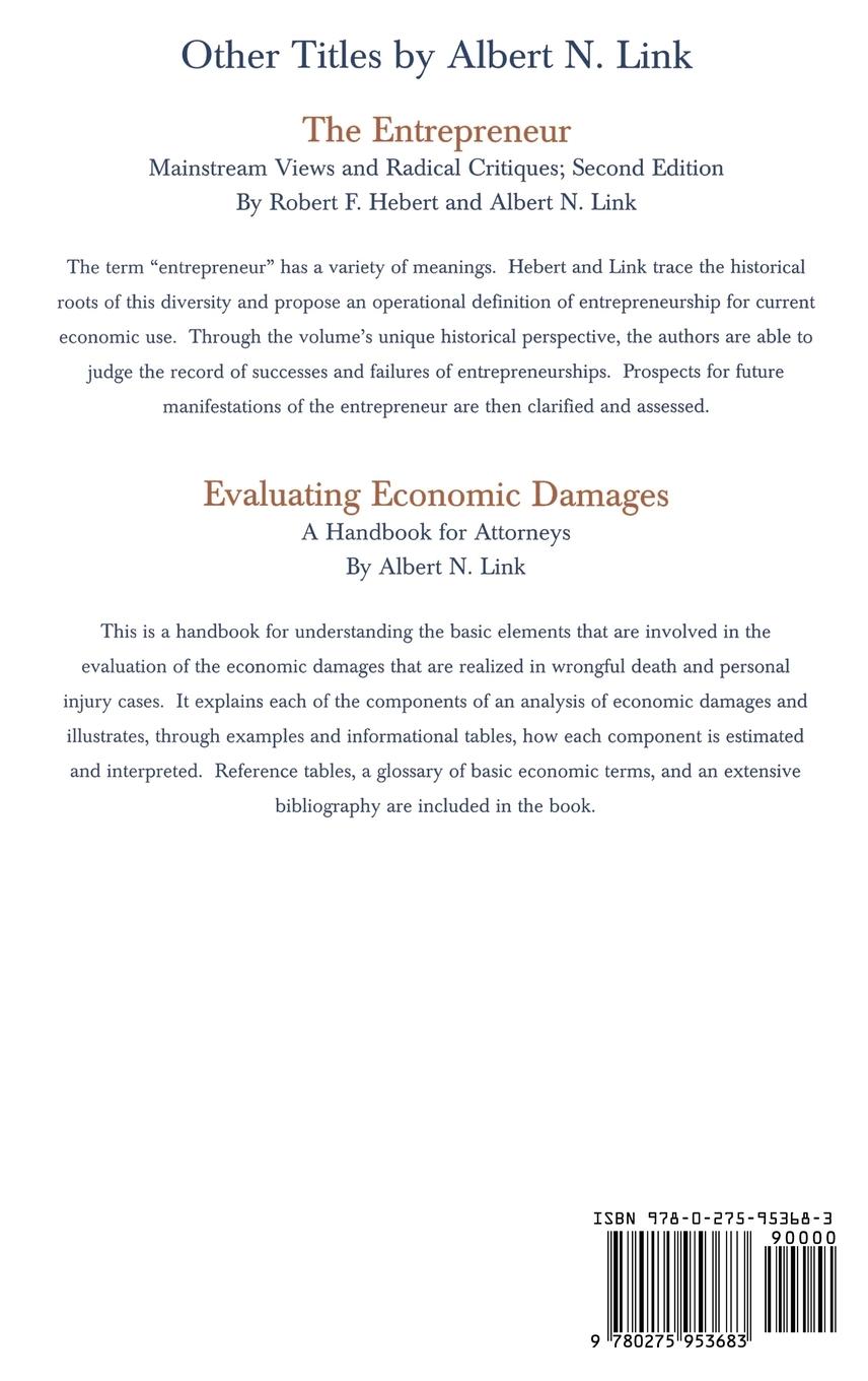 Rückseitencover Evaluating Public Sector Research and Development