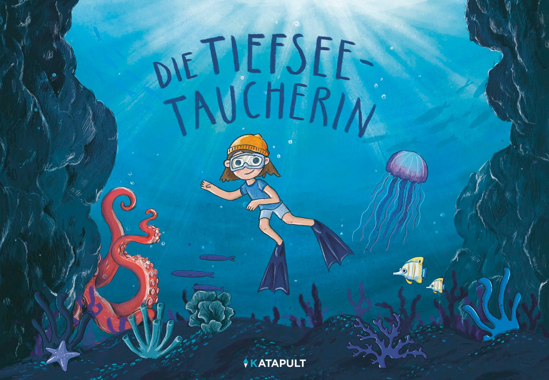 Vorderes Coverbild Die Tiefseetaucherin