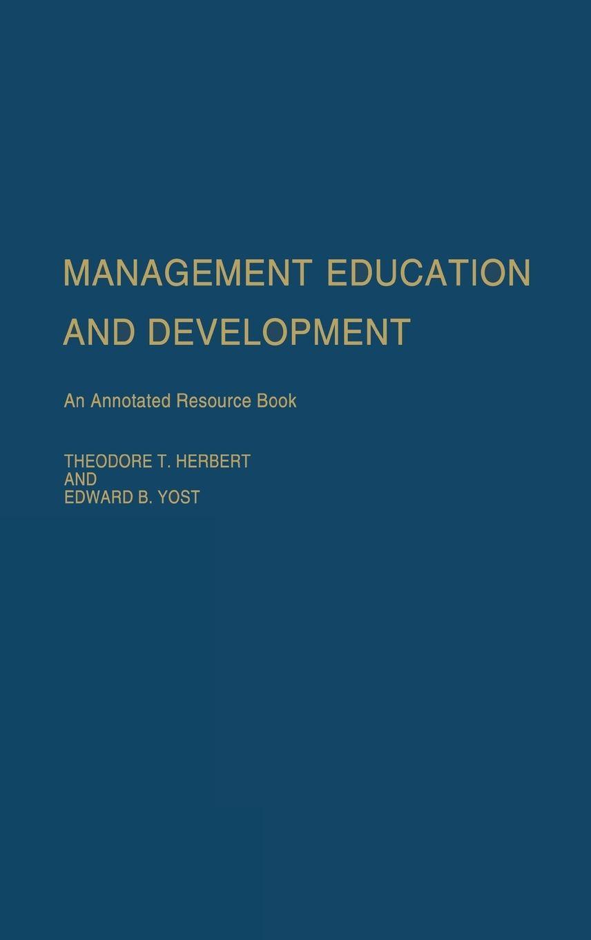 Vorderes Coverbild Management Education and Development