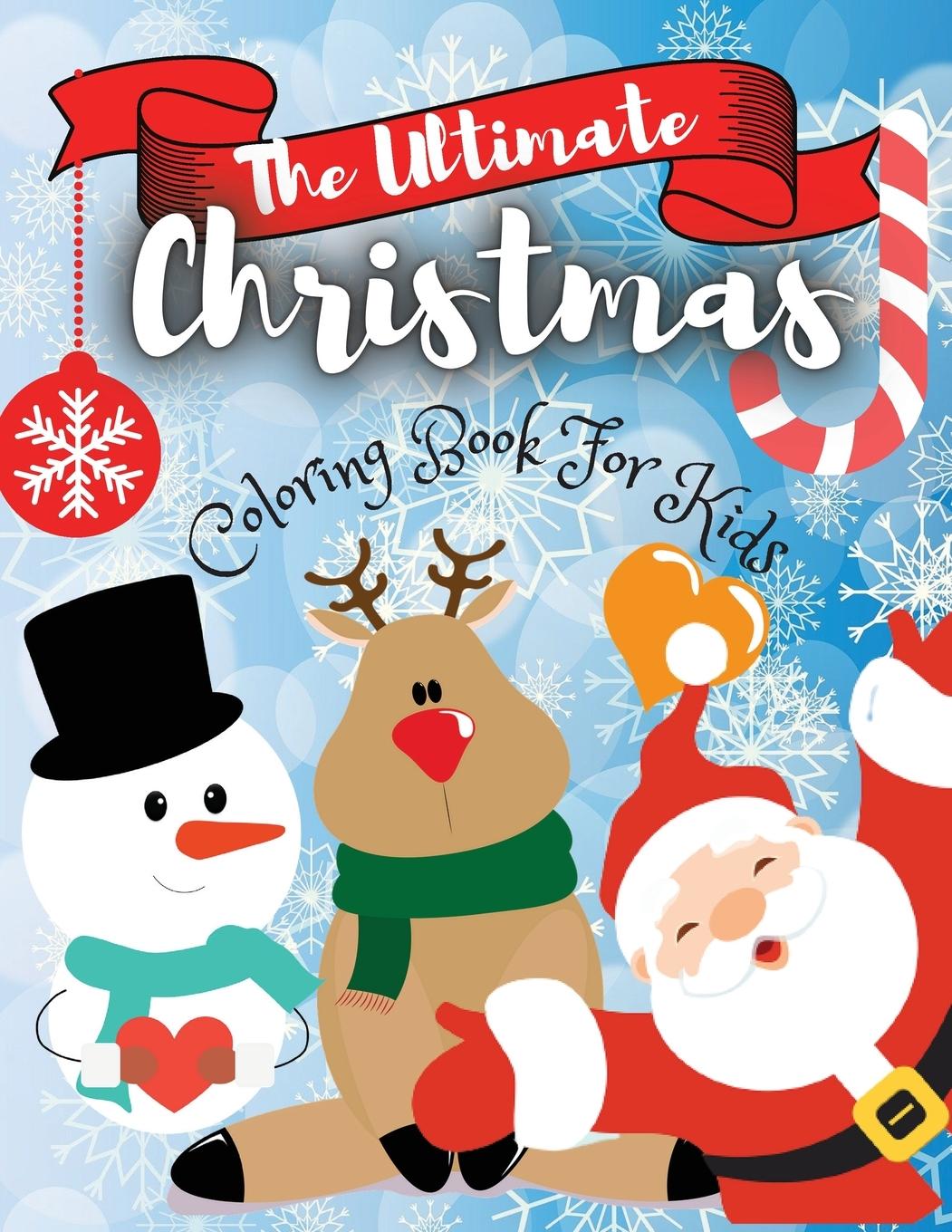 Vorderes Coverbild The Ultimate Christmas Coloring Book for Kids