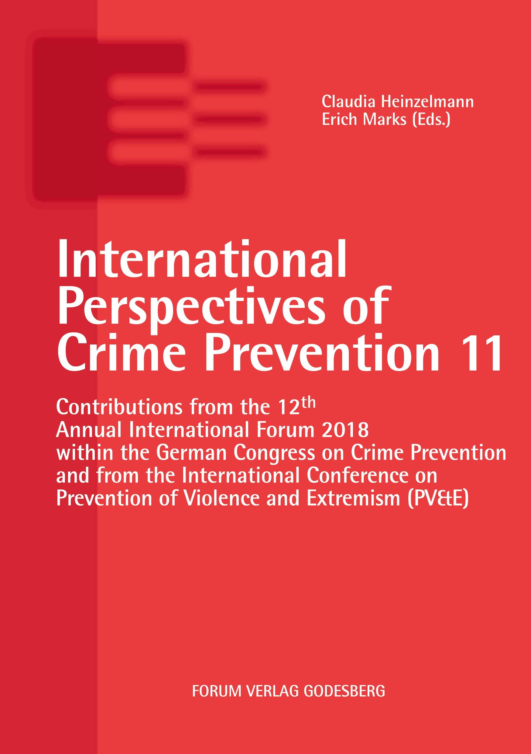 Vorderes Coverbild International Perspectives of Crime Prevention 11
