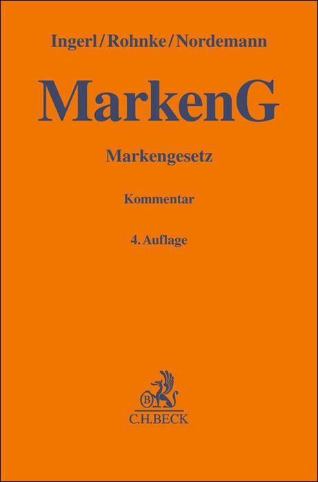 Vorderes Coverbild Markengesetz