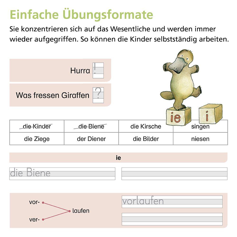 Beispielinhalt (Bild) Rechtschreiben mit Rico Schnabel, Klasse 2