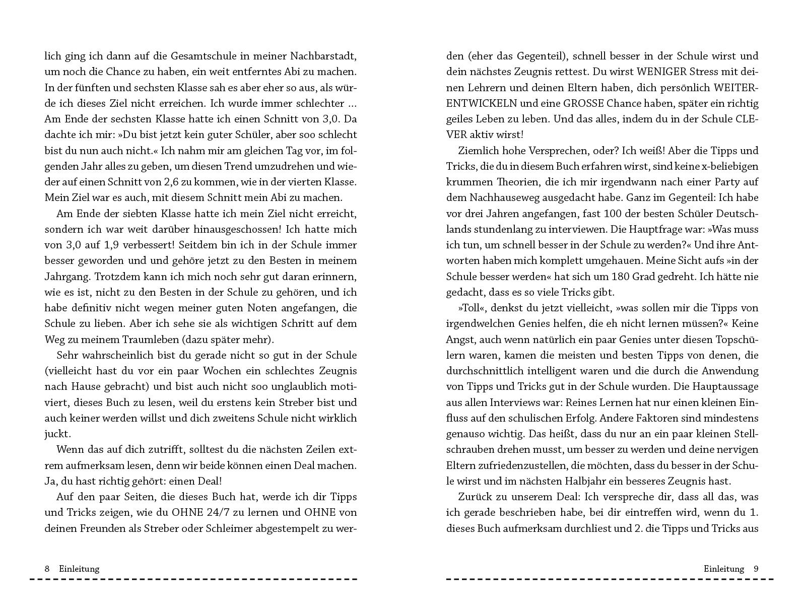 Beispielinhalt (Bild) Der Zeugnisretter