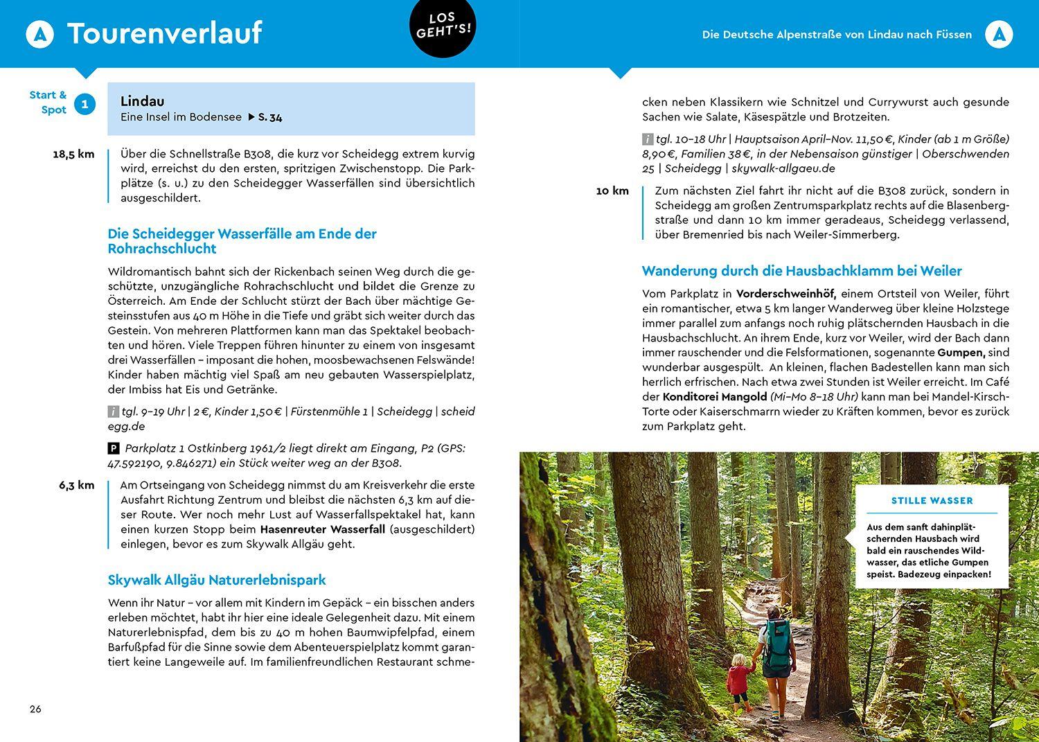 Beispielinhalt (Bild) MARCO POLO Camper Guide Bayern