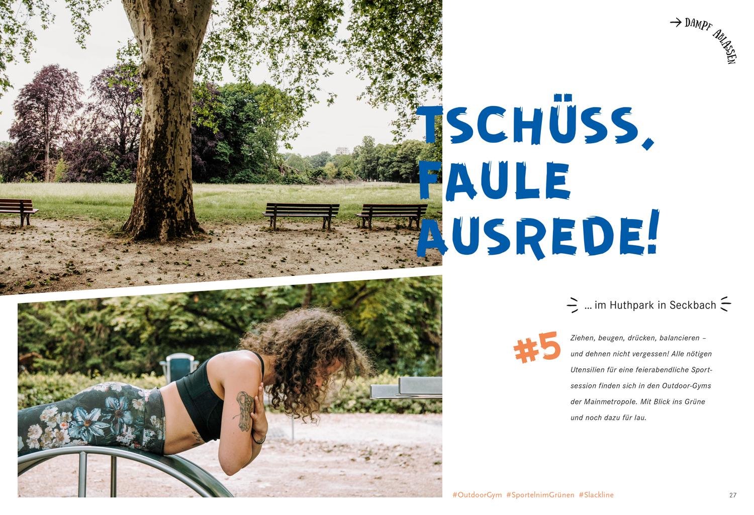 Beispielinhalt (Bild) 52 kleine & große Feierabend-Eskapaden in Frankfurt am Main