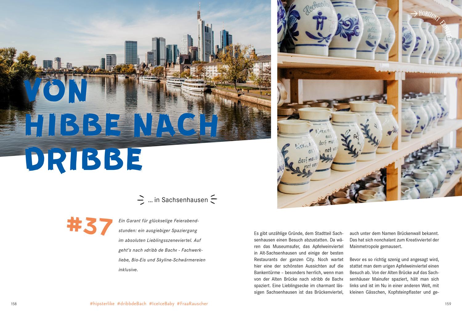 Beispielinhalt (Bild) 52 kleine & große Feierabend-Eskapaden in Frankfurt am Main