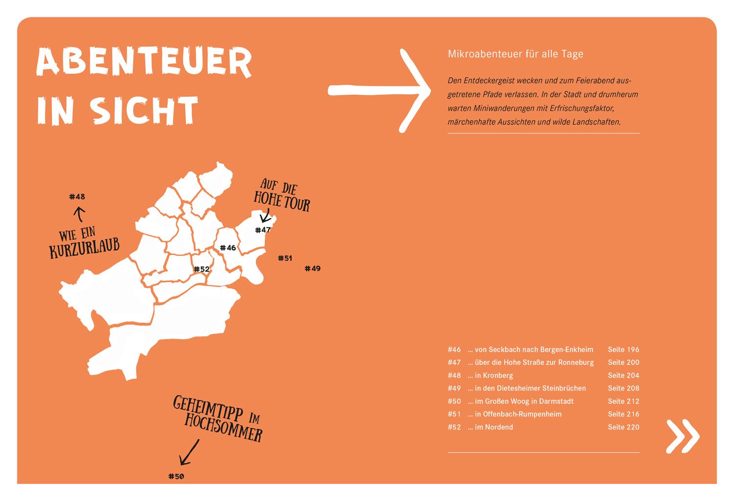 Beispielinhalt (Bild) 52 kleine & große Feierabend-Eskapaden in Frankfurt am Main