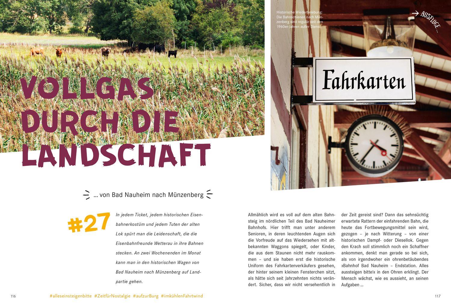 Beispielinhalt (Bild) 52 kleine & große Eskapaden Wetterau und Vogelsberg