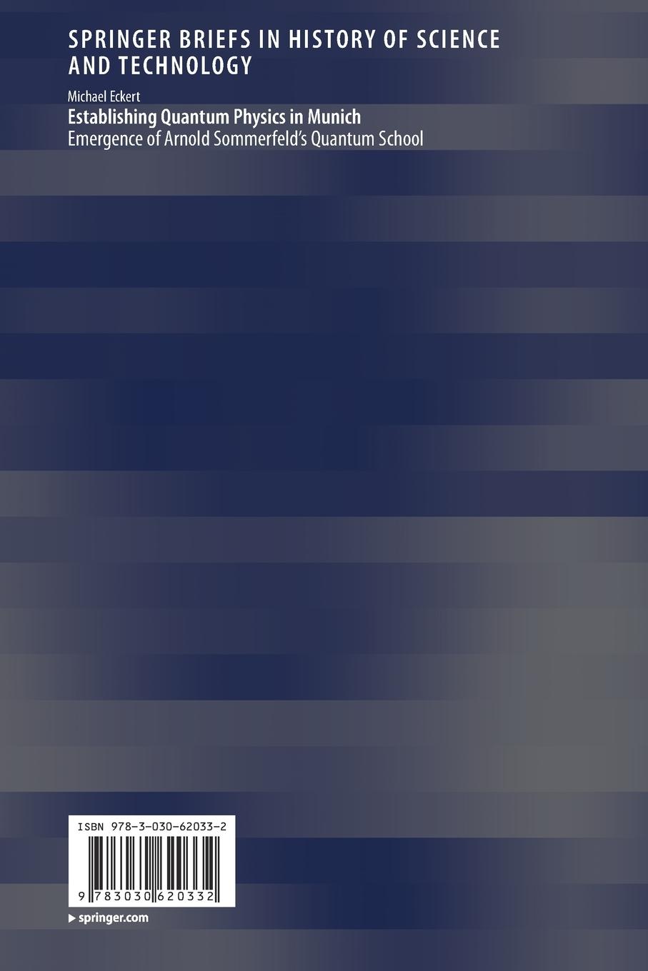 Rückseitencover Establishing Quantum Physics in Munich