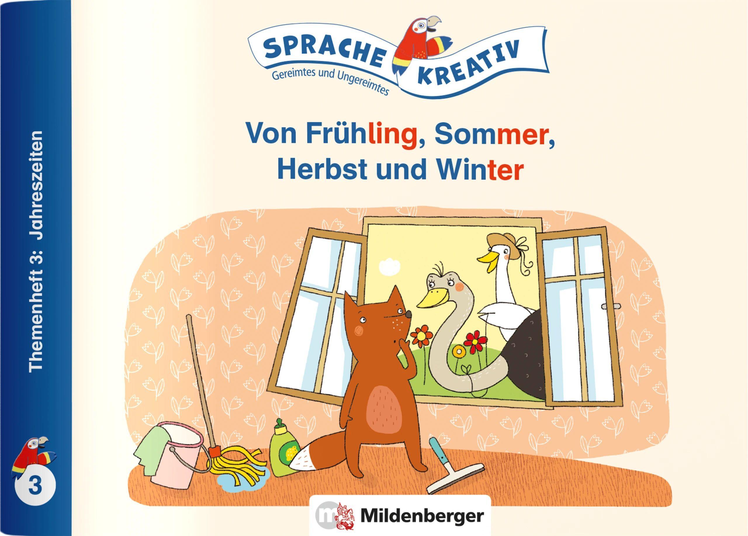 Vorderes Coverbild Von Frühling, Sommer, Herbst und Winter · Themenheft 3: Jahreszeiten
