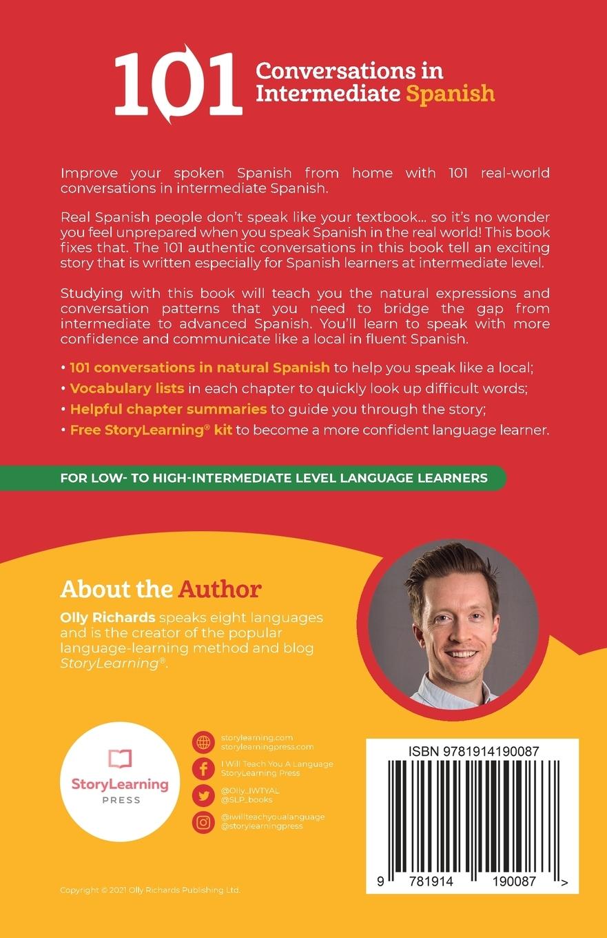 Rückseitencover 101 Conversations in Intermediate Spanish