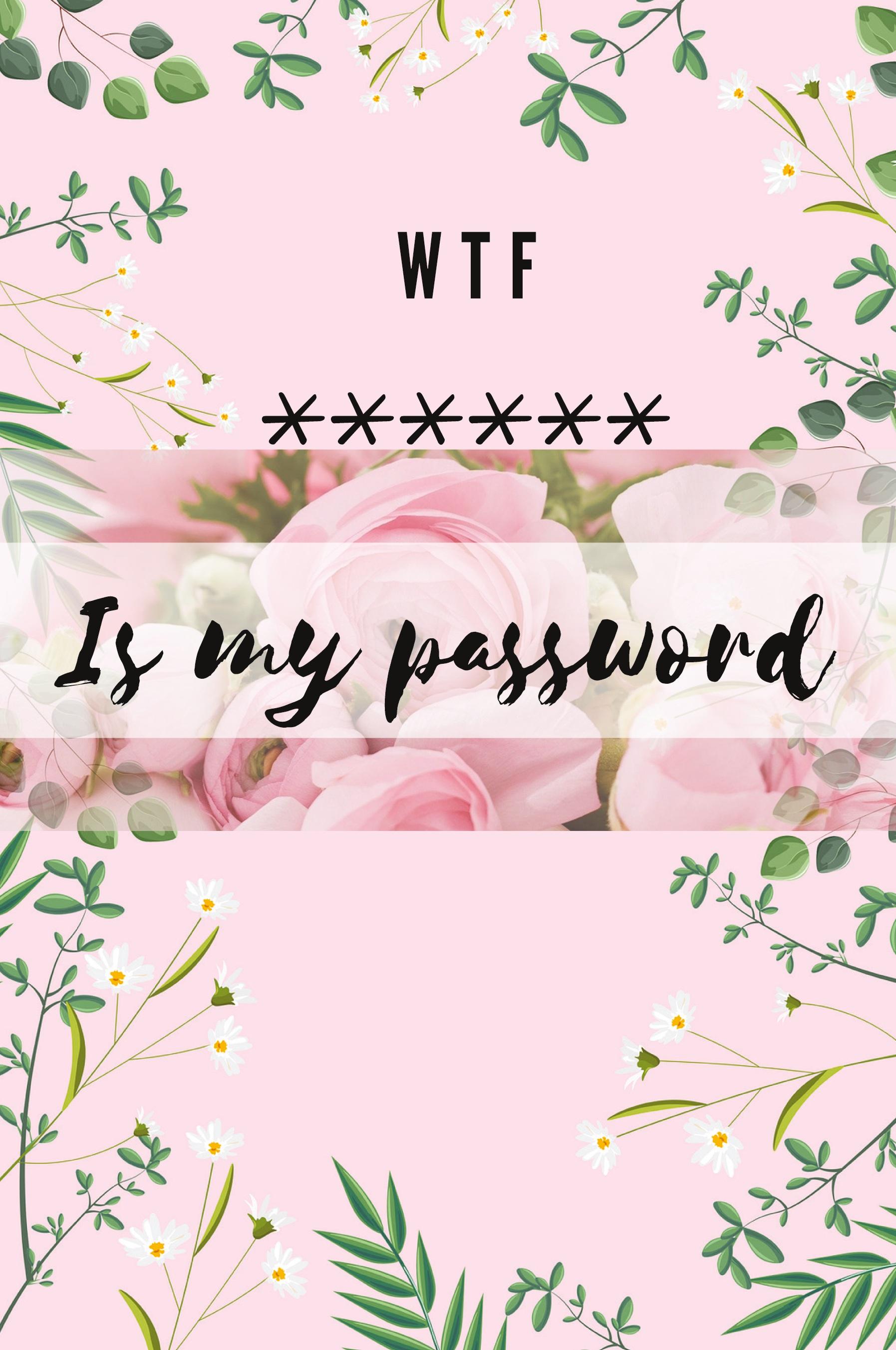 Vorderes Coverbild WTF Is my Password
